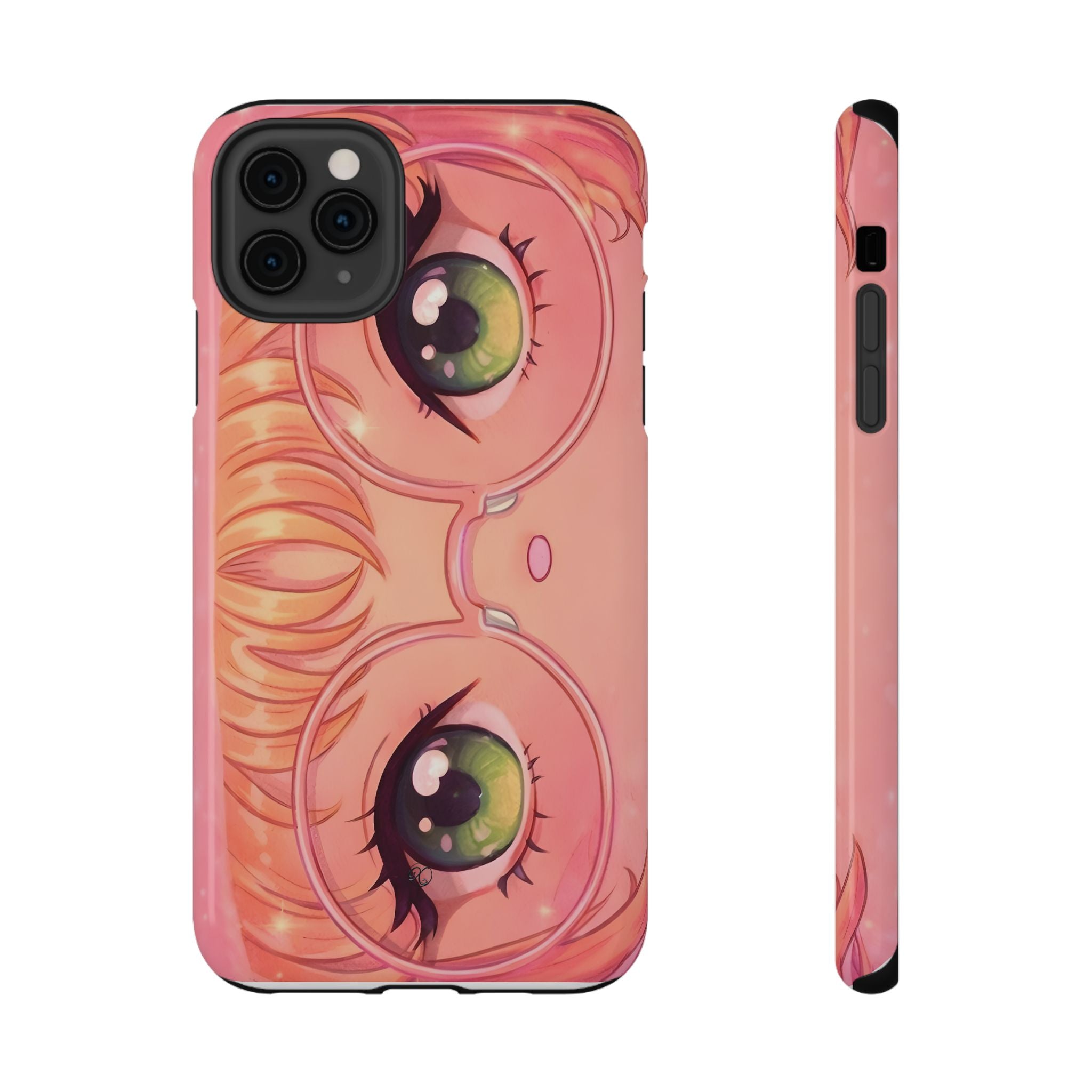 Green Eyed Girl Impact-Resistant Phone Case