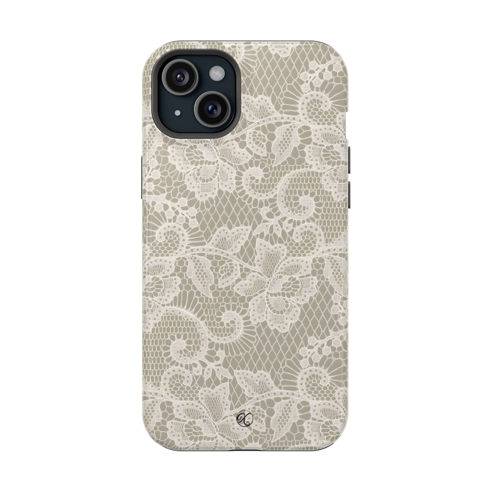 Lace Floral Impact-Resistant Phone Case