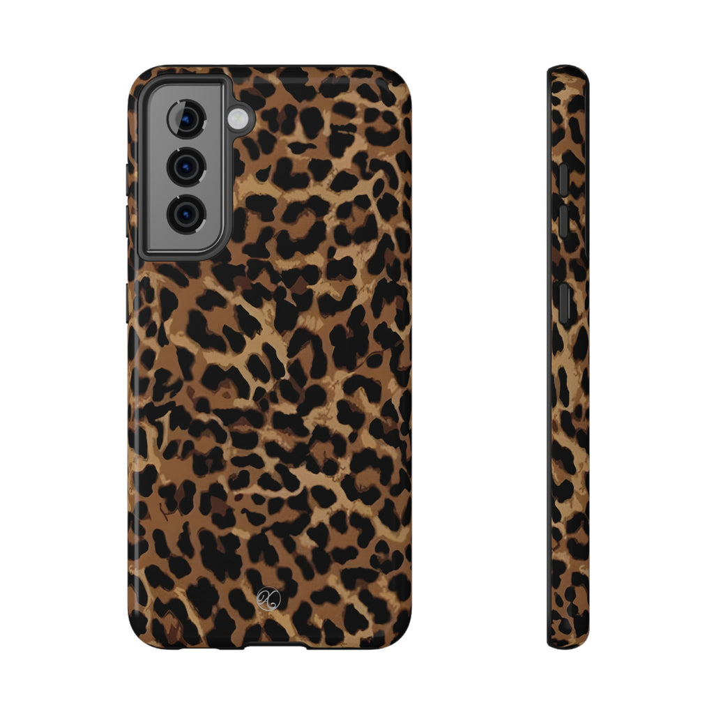 Leopard Print Impact-Resistant Phone Case