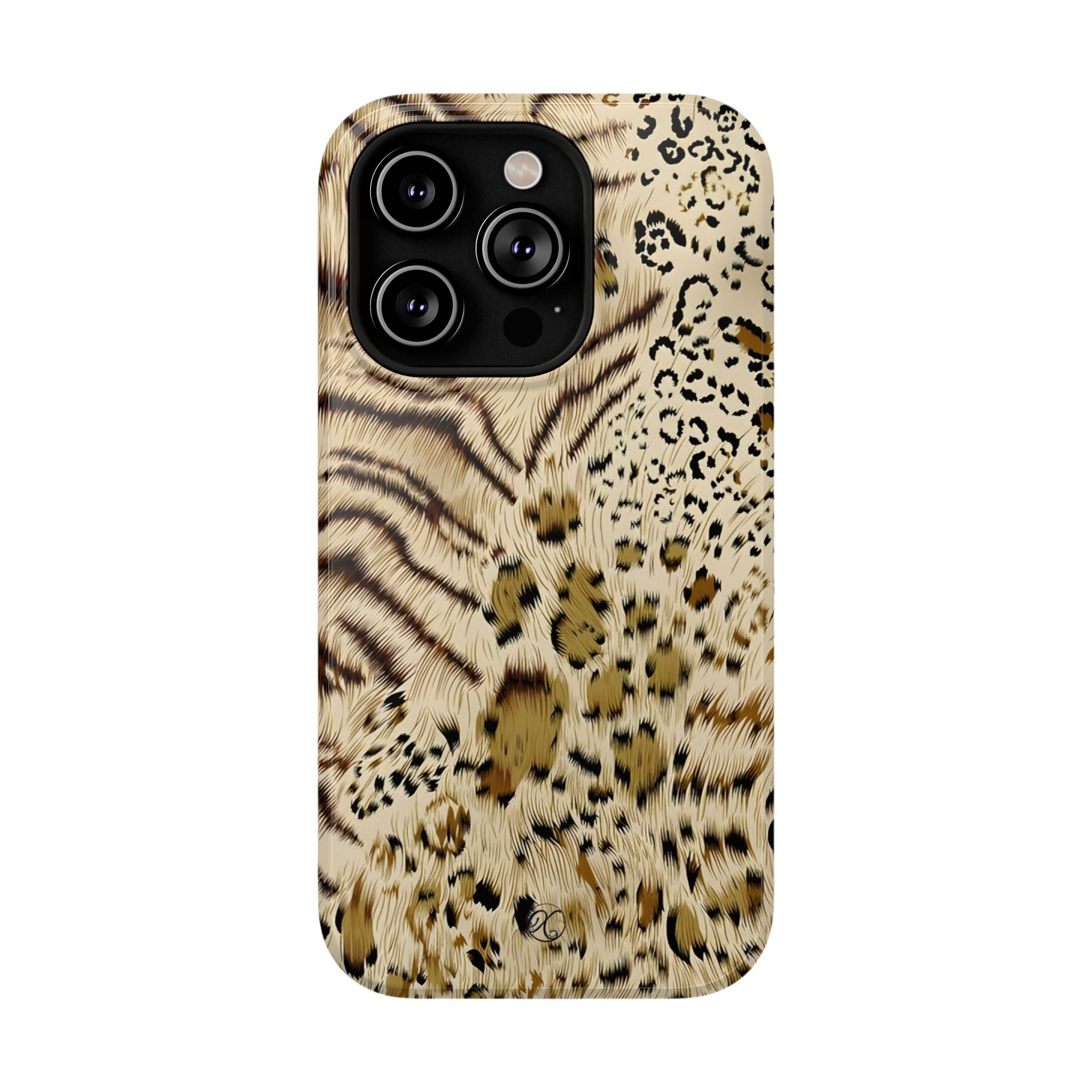 Leopard Print Impact-Resistant Phone Case — Animal Print Protection