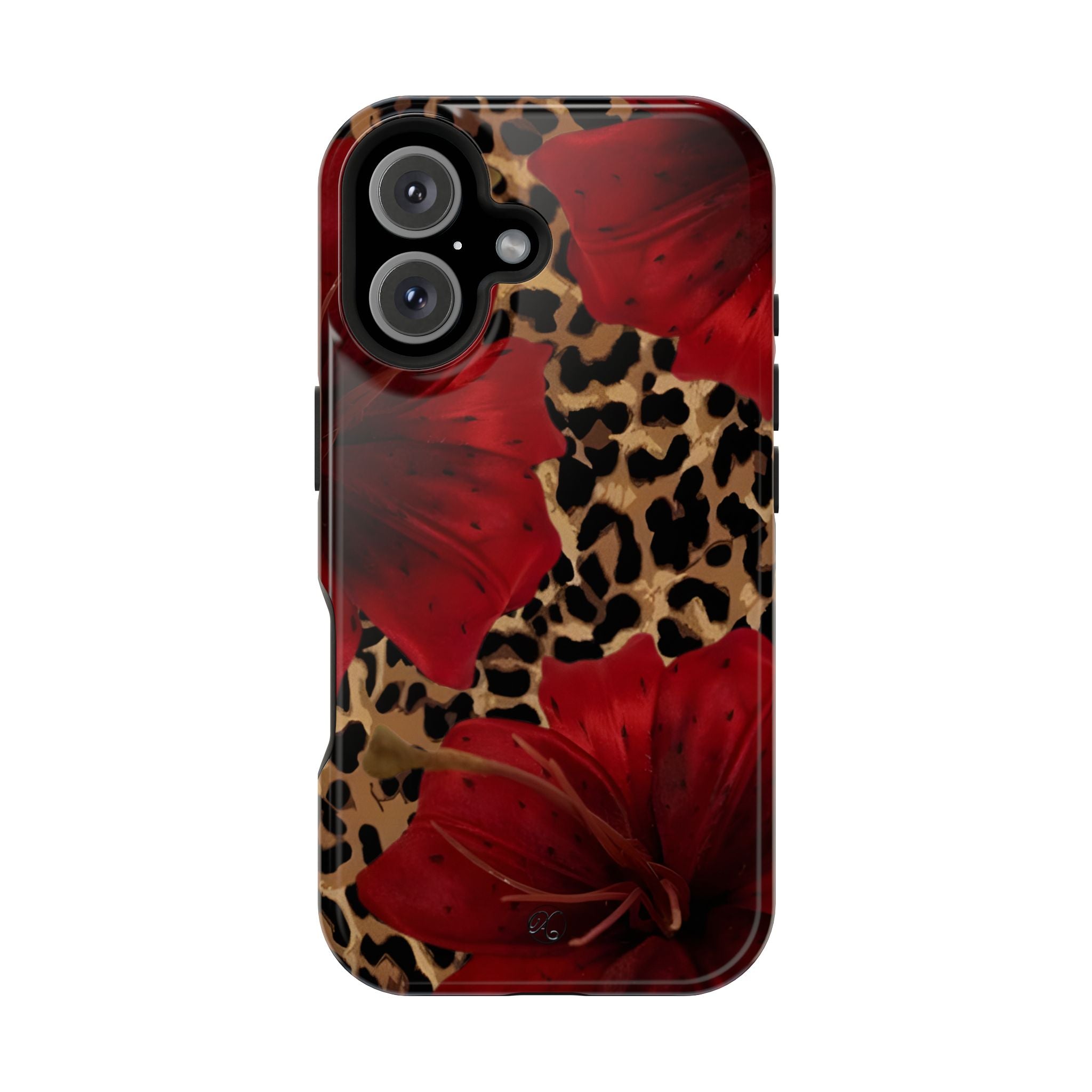 Leopard Red Lily Impact Phone Case